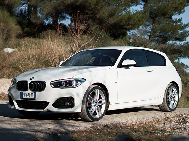 bmw 125 m-sport-full-optional-perfect bianco